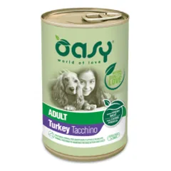 Oasy Adult Turkey konservai su kalakutiena suaugusiems šunims