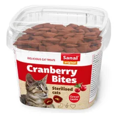 Sanal Cranberry Bites skanėstai sterilizuotoms katėms