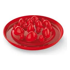 Georplast slow food cactus plastmasinis dubenėlis, neslystantis, 32x32x7 cm