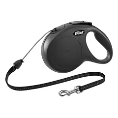 Virvelinis pavadis Classic, M, iki 20 kg 8 m virvelinis, raudonos spalvos — 2 nuotrauka