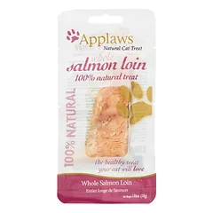 APPLAWS Lašišos filė savo padaže 12x30 g kačių skanėstas