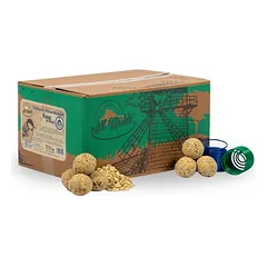 Lyra Pet® Alb-Mühle viso grūdo ir vaisių zylių kamuoliukai be tinklelio po 85 g, 150 vnt. — 1 nuotrauka