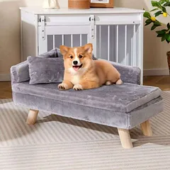 Augintinio sofa-lova, Pilka, 71 × 43 × 40 cm — 2 nuotrauka