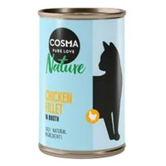 Cosma Nature drėgnas maistas katėms 6 x 140 g