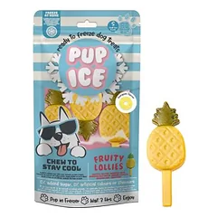 Pup Ice skanėstas šunims Fruity Lollies "S" 1 x 3 vnt., Pineapple — 2 nuotrauka