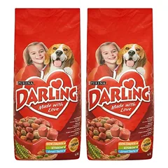 DARLING su mėsa ir daržovėmis 30 kg (2 x 15 kg)