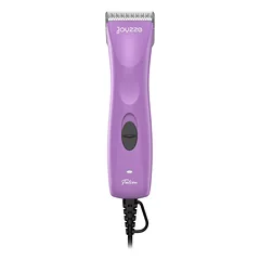 Joyzze Falcon Corded Clipper - itin lengvas ir tylus laidinis kirpimo aparatas su veikiančiu peiliuku, violetinis