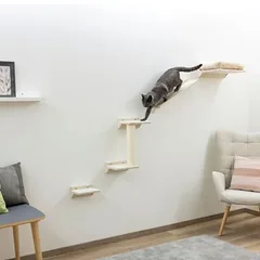 Kerbl Pet Kletterwand Monte Prado für Katzen, 6-teiliges Set — 1 nuotrauka