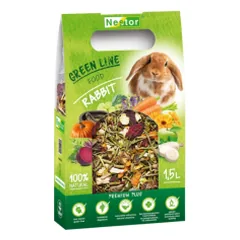 Nestor Premium Green Line pašaras triušiams 1500 ml (480 g)