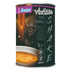 Vibrisse Shake Senior tuno sriuba su vitaminu C pagyvenusioms katėms, 135 g