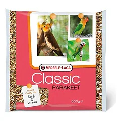 VERSELE-LAGA Parakeet Classic 500 g maistas vidutinėms papūgoms, nimfoms, Neišskiriamiesiems agaporniams
