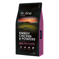 Profine Energy sausas maistas šunims su vištiena 15 kg