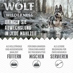 Wolf of Wilderness JUNIOR drėgnas maistas šunims 6/24 x 800 g, > 500 g — 5 nuotrauka