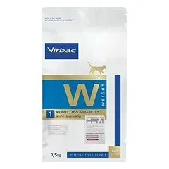 Virbac HPMD Cat Weight loss&diabetes (1) veterinarinis maistas katėms 1,5 kg — 2 nuotrauka
