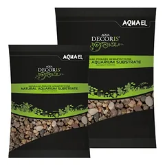 Gruntas akvariumui, natūralus, 5-10 mm, 2 kg — 3 nuotrauka