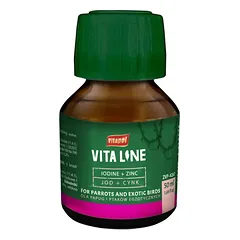 VITAPOL Vitaline cinkas + jodas egzotiniams paukščiams 50ml