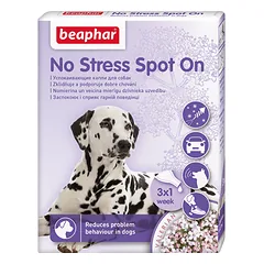 Beaphar No Stress Spot On raminamasis lašai šunims, 3 pipetės