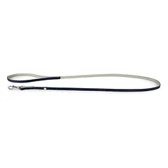 Das Lederband pavadėlis šunims Amsterdam Navy/Grey