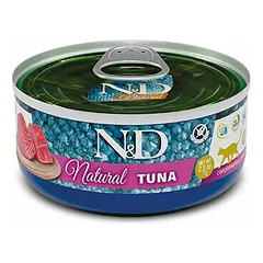 Farmina N&D Cat Natural Tuna 70 g nuotrauka