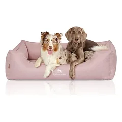 Knuffelwuff ortopedinis guolis šunims Luisa iš velūro Sunshine Edition, Dideliems 26–45 kg — 2 nuotrauka