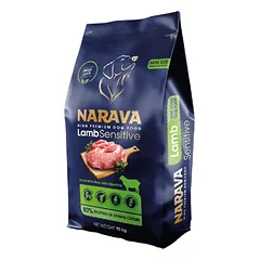 NARAVA High Premium Lamb Mini Adult sausas pašaras šunims 1,5 kg nuotrauka