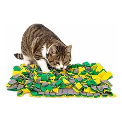 lionto Schnüffelmatte für Katzen, Anti-Stress und mentale Beschäftigung