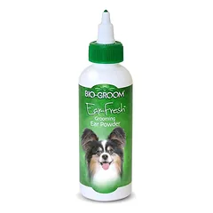Bio-groom Ear-Fresh- ausų pudra šunims ir katėms, 24g — 2 nuotrauka
