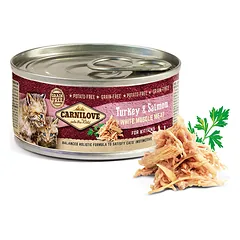 Carnilove konservai kačiukams Turkey & Salmon 100g