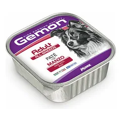 Gemon Dog All Breeds Adult paštetas su jautiena, drėgnas maistas šunims 150 g