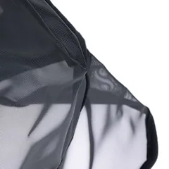Nomad Tales Classic kaukė nuo musių su ausų ir šnervių apsauga, juoda, Full — 4 nuotrauka