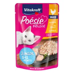 Vitakraft Poesie Junior guliašas su vištiena katėms - Pet24