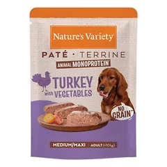 Nature's Variety Paté No Grain Adult Medium/Maxi drėgnas maistas šunims 8 x 300 g — 5 nuotrauka