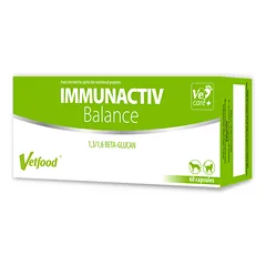 Vetfood Immunactiv Balance - papildas, palaikantis gyvūnų imunitetą - 60 tablečių — 2 nuotrauka