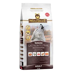 WOLFSBLUT vetLine Gastrointestinal  dietinis pašaras suaugusių šunų virškinimo problemoms, 12 kg