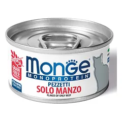 Monge MONOPROTEIN - Cat Flakes Only BEEF 80 g