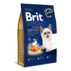 Brit Premium by Nature Cat Adult Salmon sausas pašaras katėms 1,5 kg