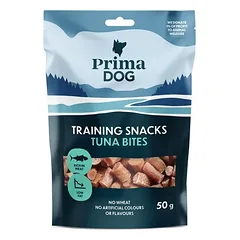 PrimaDog treniravimo skanėstai – tuno kasneliai 50 g
