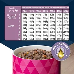 Eukanuba Puppy su jautiena ir moliūgais, drėgnas maistas šuniukams — 4 nuotrauka