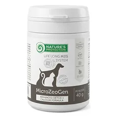Nature's Protection MicroZeoGen šunų ir kačių pašaro papildas su kalciu, 250 g — 4 nuotrauka