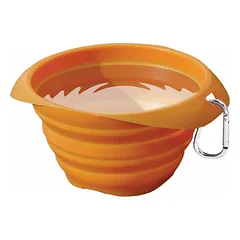 Kurgo Collaps Bowl - sulankstomas dubuo šunims, be BPA, Pomarańczowy / 710ml — 3 nuotrauka