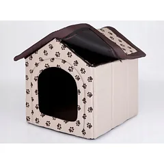 Šuns būda – guolis, minkšta būda, namelis, gultas, Doggy 44x38x45 cm — 4 nuotrauka
