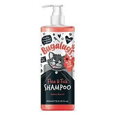 Bugalugs Flea & Tick Cat Shampoo - flea and tick shampoo for cats, with Neem oil