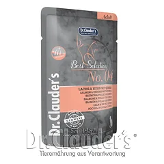 Dr.Clauder's Best Selection No4 šlapias maistas su lašiša,vištiena ir bolivine balanda 85g