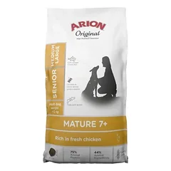 ARION Original Original Mature 7+ Senior Medium & Large Chicken sausas maistas šunims 12 kg