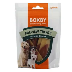 BOXBY SKANĖSTAI ŠUNIMS DENTAL DUCK PLOKŠTELĖS 90g