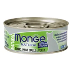 Monge Natural konservai su tunu ir vištiena katėms