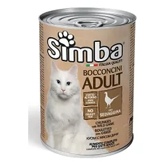 SIMBA - Wet CAT Chunkies with WILD GAMES 415g