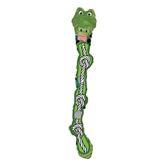 KONG Knots – pliušinis žaislas šunims su vidine virve ir cypukais — 3 nuotrauka