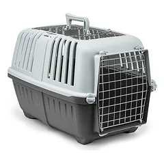 Lionto plastikinė transportavimo dėžė su metalinėmis durelėmis, B 35,5 x T 58,5 x H 40 cm — 5 nuotrauka