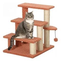 PawHut laiptai katėms, 45L x 40B x 48H cm — 4 nuotrauka